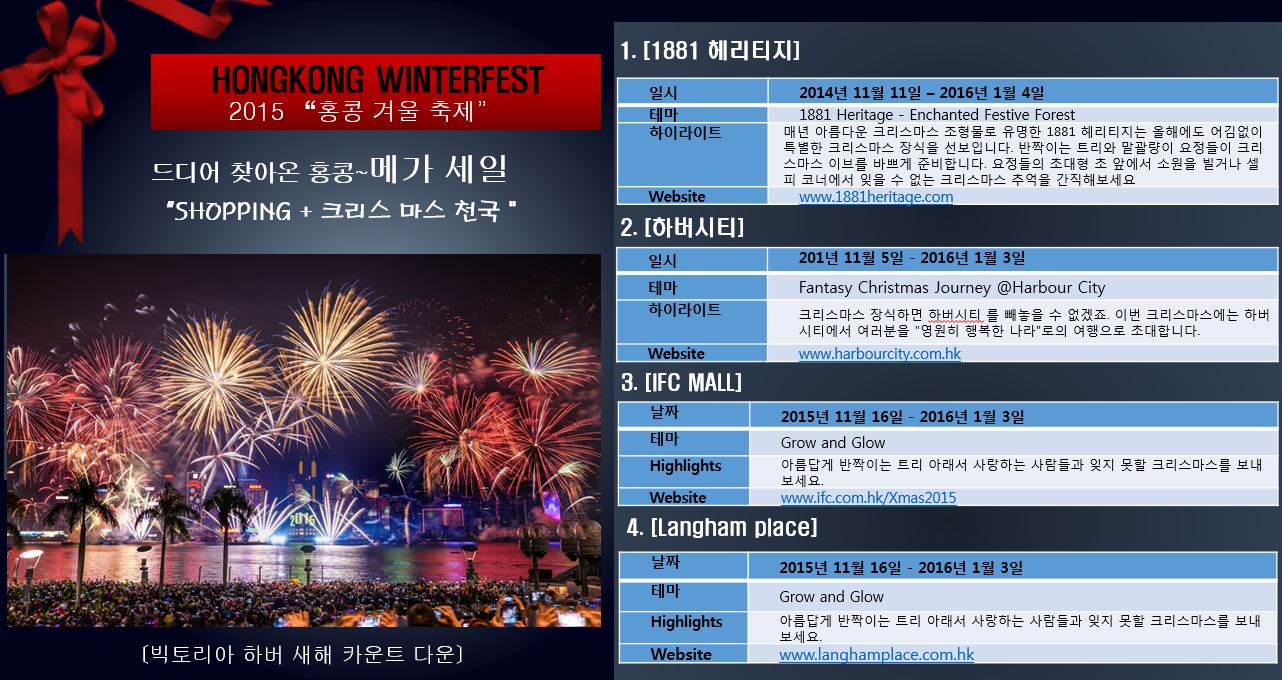 ISK항공여행사 | 홍콩이 가장 아름다운 날~♥크리스마스 * 새해 : 12/24.25.31 ㅁ-% - Daum 카페 홍콩이 가장 아름다운 날~♥크리스마스... 