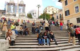 스페인광장 계단