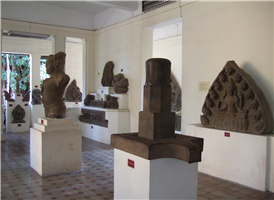 참파 박물관 내부