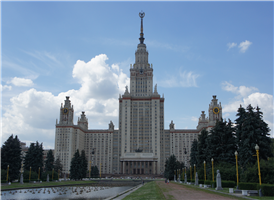 우선 러시아를 가장 대표할 만한 최대의 종합대학인 모스크바 국립대학교는 18세기 러시아 학자인 M.V 로모노소프가 러시아 학생들을 위한 고등교육기관 창설의 필요성을 원로원에 건의, 엘리자베타 페트로브나여제의 칙령으로 1755년 설립되었다. 250년의 유구한 전통과 역사를 간직한 세계적 대학으로서 유럽 및 아시아, 아프리카의 180개 이상의 대학들과 교류하고 있다.