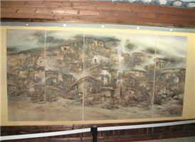  중국의 유명한 화가인 이군성 화가의 작품을 전시해 놓은 전시관이다. 일반 전시관의 그림과 달리 장가계 특유의 돌가루를 이용하여 붙여서 만든 그림인 사석화를  전시하는 전시관이다. 