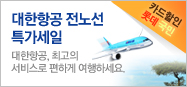 대한항공 전노선 특가세일