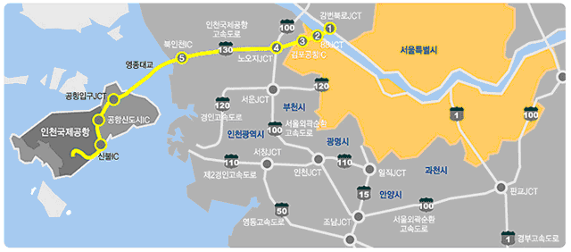 인천국제공항 지도
